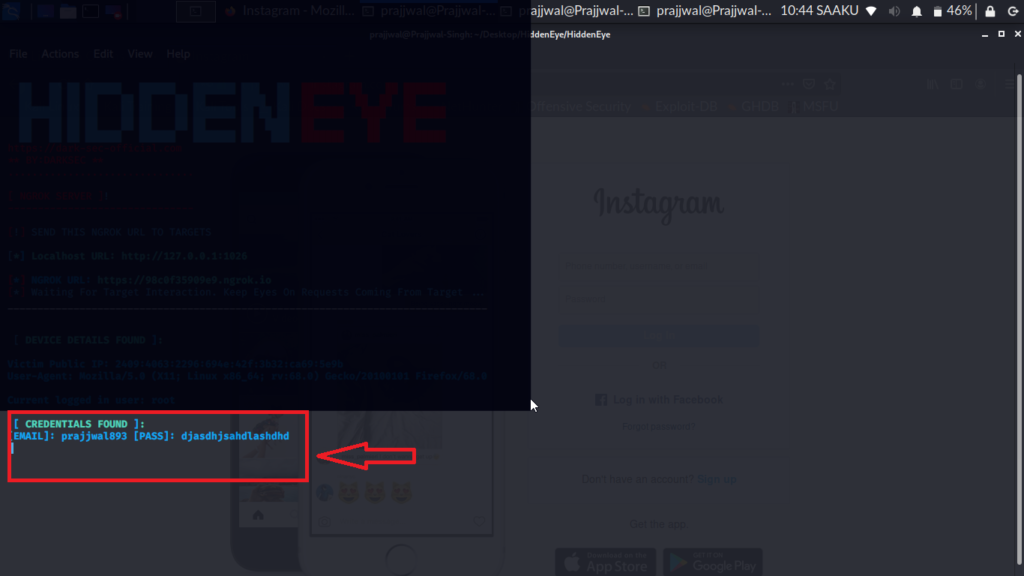 [Instagram Hack]HiddenEye- -Hacking -Instagram-With- -Kali-Linux-2020