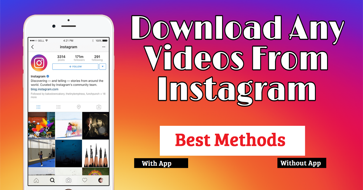 download instagram videos story