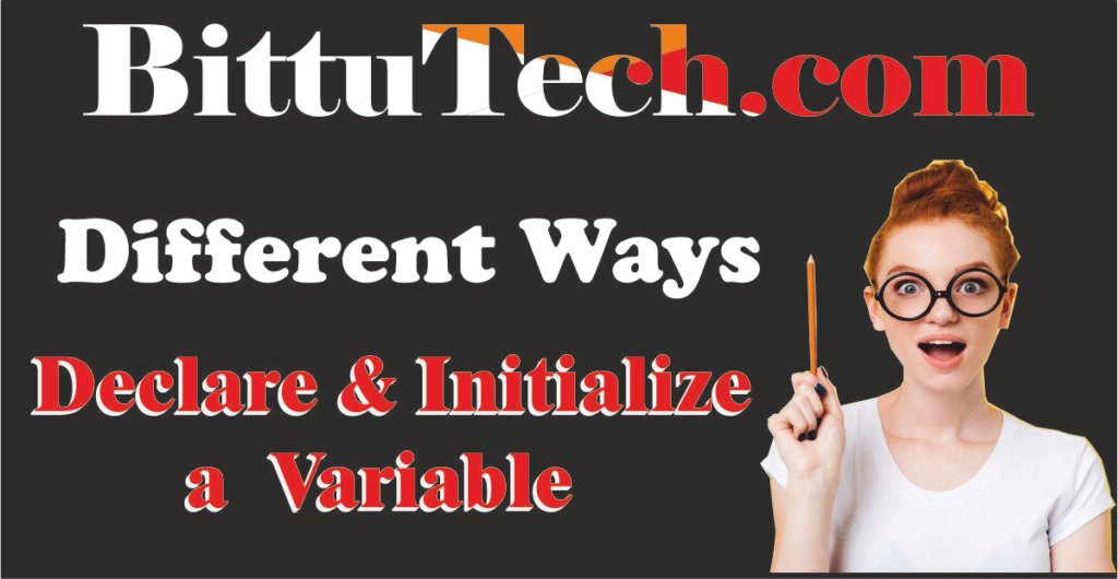 How to initialize the variable into python from different ways?