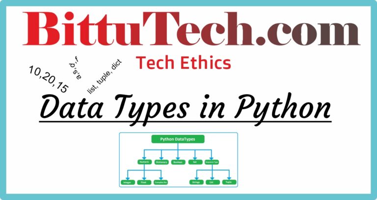 Read more about the article DATA TYPE IN PYTHON