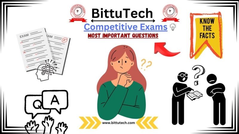50 Important Fundamental Questions of Computer: >> bittutech