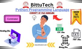 Concept of File Handling in Python