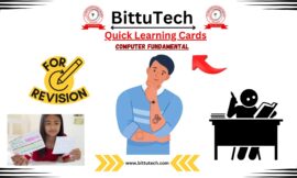 Quick Learning Cards – Computer Fundamental