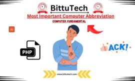 Most Important Computer Abbreviations