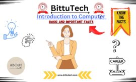 Basic and Important Facts of Computer