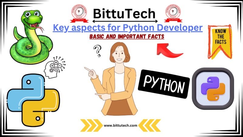 Important Aspects for Python Developers : bittutech