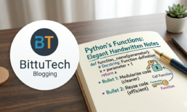 Python Functions Handwritten Notes | User Defined Functions Guide