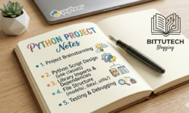 Python Project Handwritten Notes | Beginner Python Project Guide
