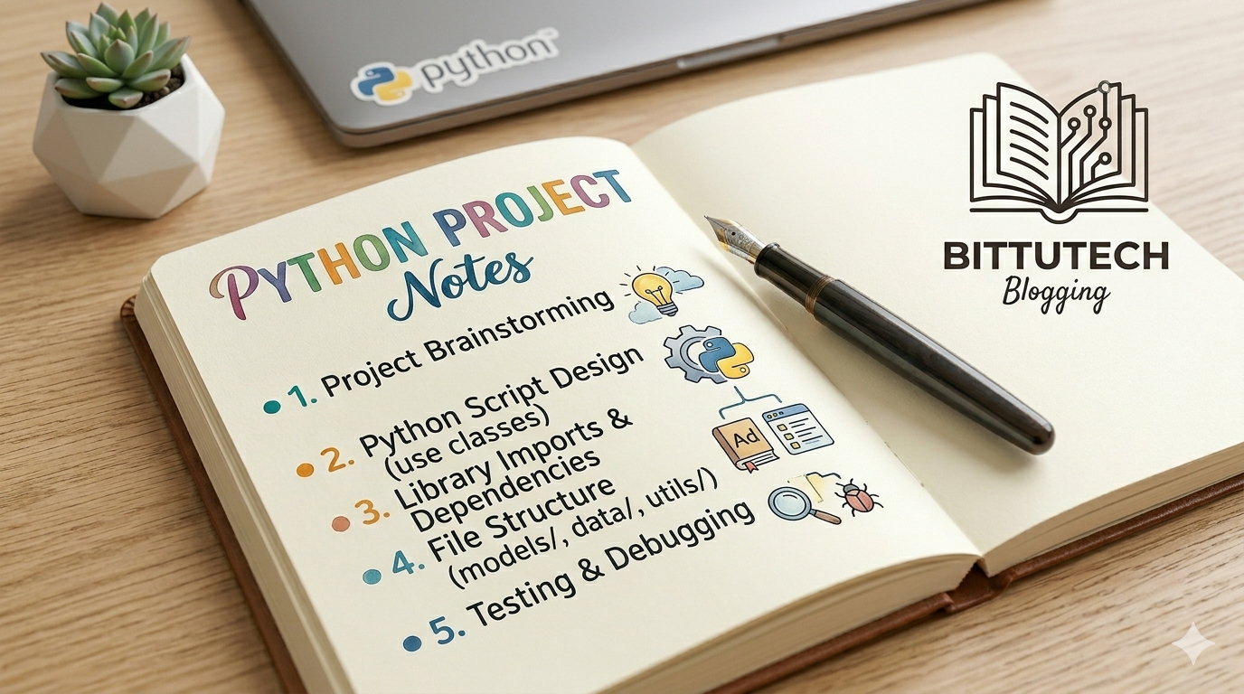 You are currently viewing Python Project Handwritten Notes | Beginner Python Project Guide