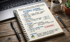 Python Strings Handwritten Notes | String Functions & Methods