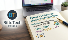 Python Dictionaries Handwritten Notes | Dictionary Methods & Examples