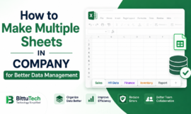 How to Make Multiple Sheets in Company for Better Data Management | BittuTech