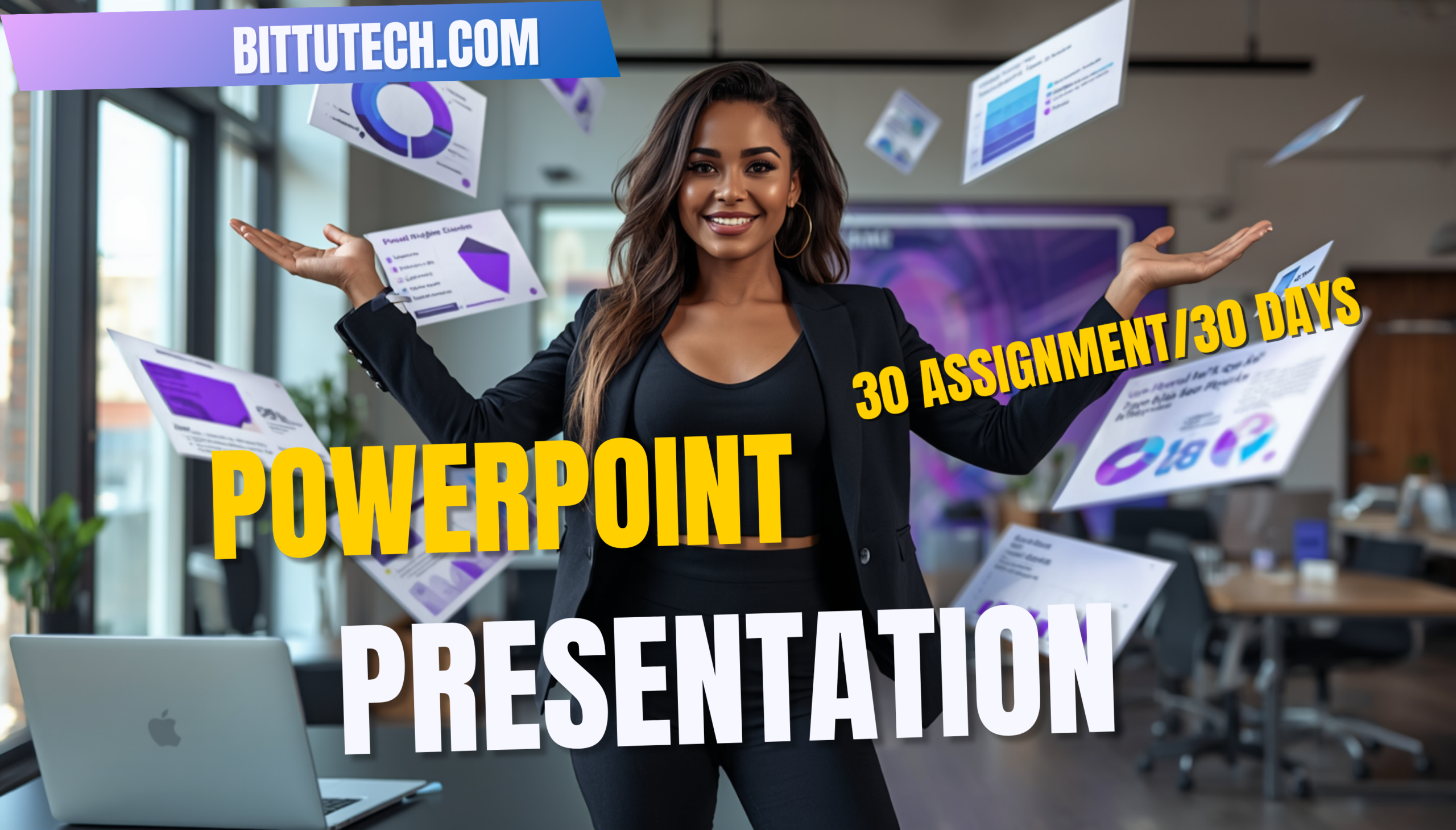 You are currently viewing 30 Days PowerPoint Challenge: Build Stunning Presentations