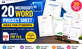 20 Best Microsoft Word Project Ideas for Students (Free PDF Download)